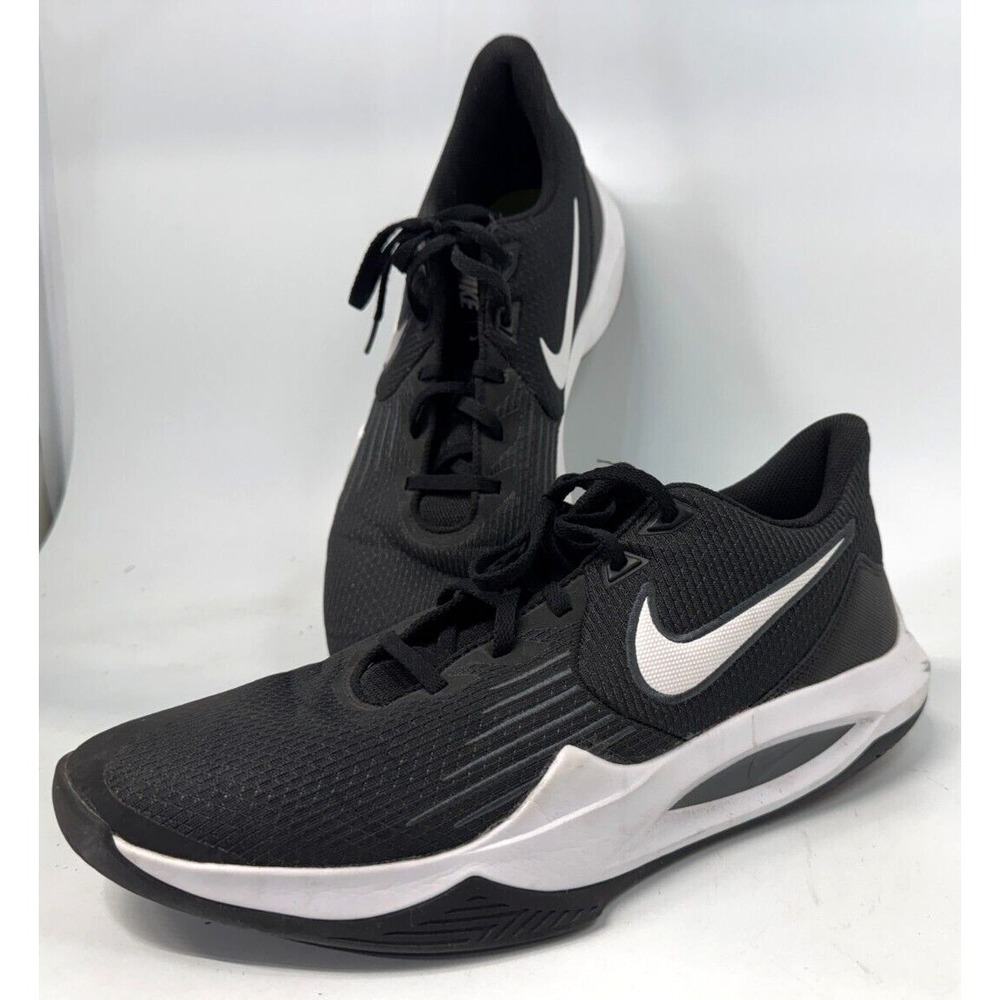 Nike Basketball Shoes Men's US 13 Black White CW3403 003 Athletic Sneakers